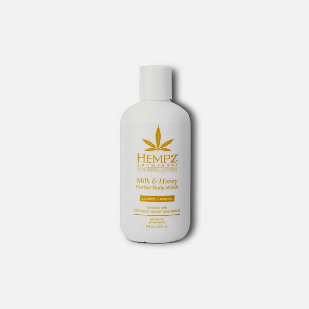 AromaBody Milk & Honey Herbal Body Wash 8 fl.oz.
