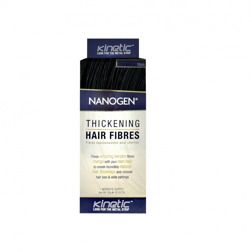 Hair Thickening Fibres  Black - 0.015 L