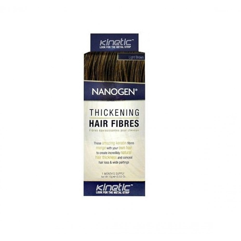 Hair Thickening Fibres Light Brown - 0.015 L