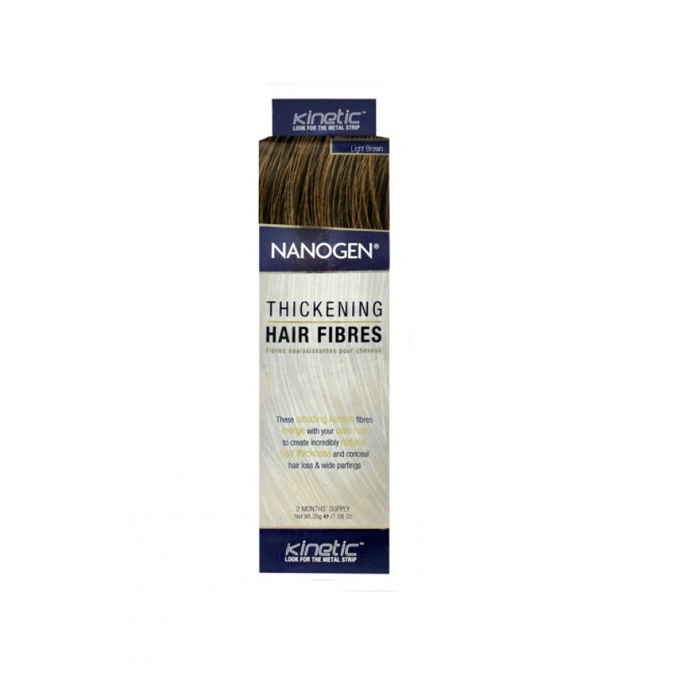 Hair Thickening Fibres Light Brown - 0.03 L