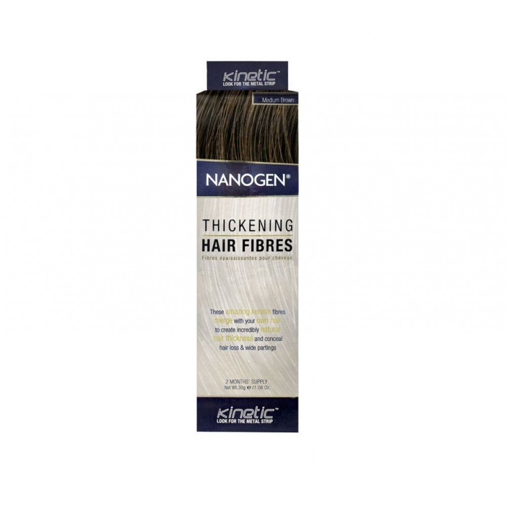 Hair Thickening Fibres Medium Brown - 0.03 L