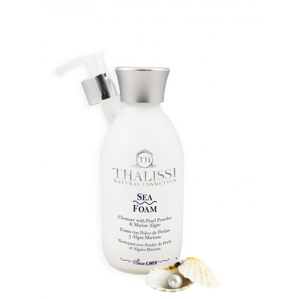 Sea Foam Cleanser with Pearl powder and seaweed - 250ml - 0.025 L